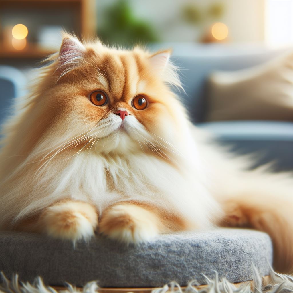 indoor Persian cat